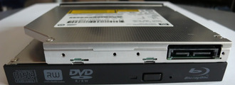 DVD-RW для ноутбука SATA 12.7 мм. (комиссионный товар)