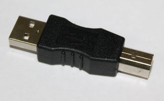 Переходник USB A штекер - USB B штекер (2  шт.)