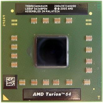 Процессор для ноутбука AMD Turion 64 MK-36 2.0 Ghz socket S1 S1g1 (комиссионный товар)